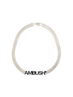 AMBUSH колье с логотипом