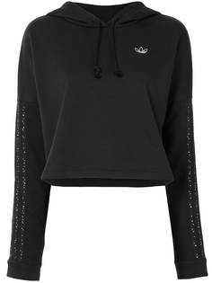 adidas укороченное худи BB