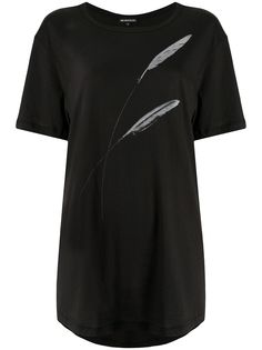 Ann Demeulemeester graphic-print cotton T-shirt