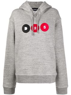 Dsquared2 худи с нашивкой-логотипом