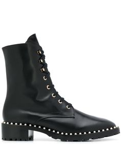 Stuart Weitzman ботинки Allie с заклепками