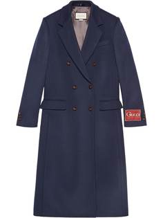 Gucci двубортное пальто