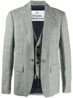 Vivienne Westwood многослойный однобортный пиджак