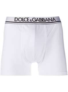 Dolce & Gabbana боксеры с логотипом на поясе