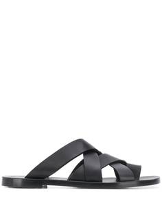 Jil Sander сандалии с ремешками