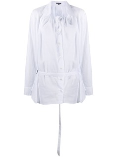 Ann Demeulemeester рубашка с воротником на резинке