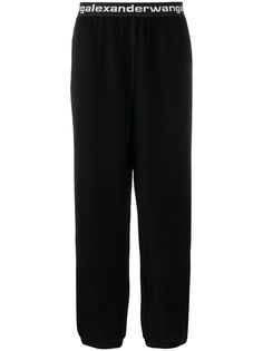 Alexander Wang вельветовые брюки с эластичным поясом
