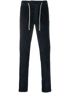 Eleventy вельветовые брюки с кулиской