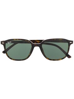 Ray-Ban солнцезащитные очки Leonard в прямоугольной оправе