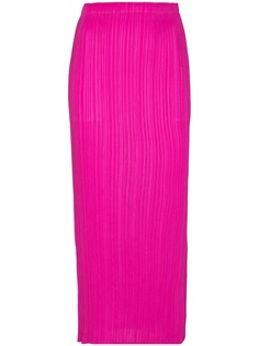 Pleats Please Issey Miyake плиссированная юбка миди