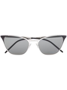 Saint Laurent Eyewear солнцезащитные очки в оправе кошачий глаз