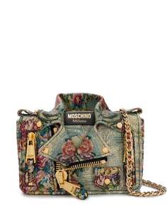 Moschino сумка Biker с узором