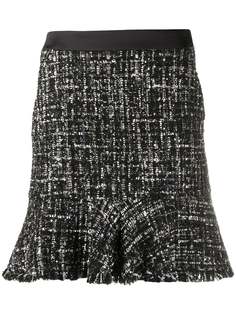 Karl Lagerfeld юбка из ткани букле