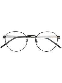 Saint Laurent Eyewear очки в круглой оправе
