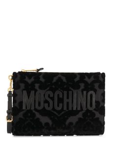 Moschino парчовый клатч