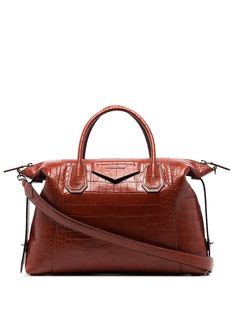 Givenchy сумка-тоут Antigona с тиснением под кожу крокодила