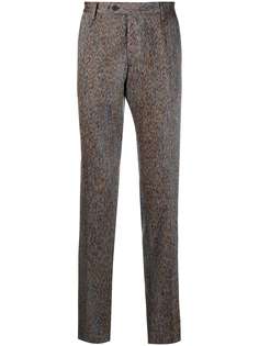 Missoni строгие брюки с узором в елочку