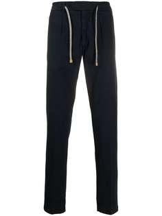 Eleventy прямые брюки с кулиской