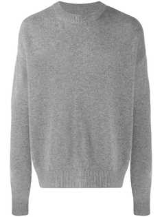 Jil Sander кашемировый джемпер с круглым вырезом