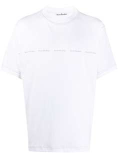 Acne Studios футболка с логотипом