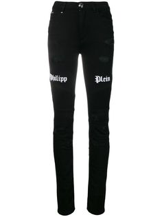 Philipp Plein джинсы с контрастным логотипом