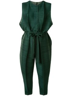 Pleats Please Issey Miyake комбинезон с плиссировкой