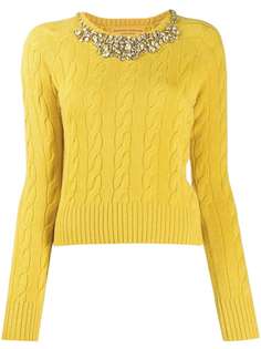 Ermanno Scervino джемпер фактурной вязки