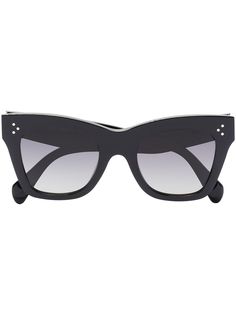 Celine Eyewear солнцезащитные очки в оправе кошачий глаз