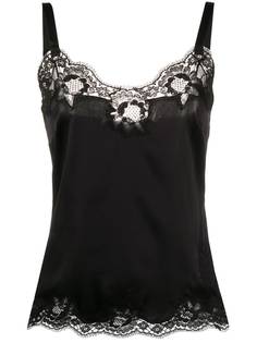 Dolce & Gabbana топ-комбинация с кружевом