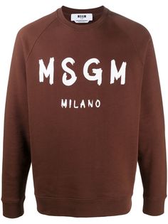 MSGM футболка с логотипом