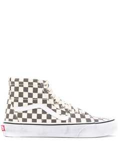 Vans высокие кеды в шахматную клетку