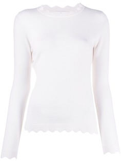 Allude джемпер с фестонами