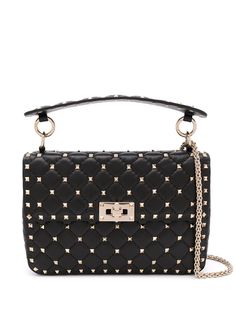 Valentino Garavani сумка на плечо Rockstud Spike среднего размера