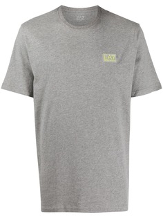 Ea7 Emporio Armani футболка с круглым вырезом и нашивкой-логотипом