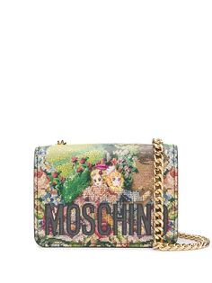 Moschino сумка на плечо с узором