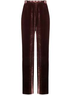 Etro бархатные брюки