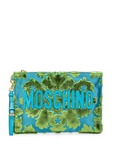 Moschino клатч с узором