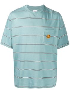 Kenzo футболка с нашивкой