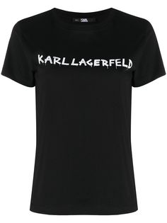 Karl Lagerfeld футболка с логотипом