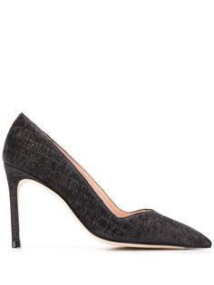 Stuart Weitzman туфли с заостренным носком и тиснением