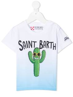 Mc2 Saint Barth Kids футболка с принтом Cactus