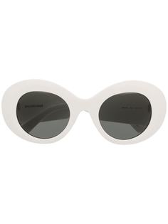 Balenciaga Eyewear солнцезащитные очки в круглой оправе