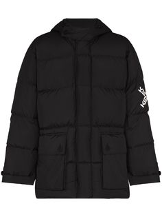 Kenzo пуховик с капюшоном