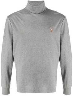 Polo Ralph Lauren футболка с высоким воротником и длинными рукавами