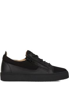 Giuseppe Zanotti кроссовки Frankie на молнии