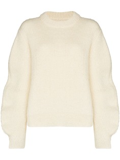 Jil Sander джемпер с объемными рукавами
