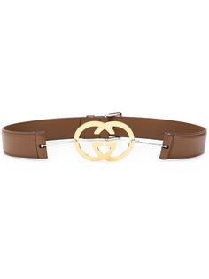 Gucci ремень с пряжкой Interlocking G