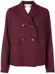 Marni короткое двубортное пальто