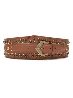 Nk leather embellishment belt НК