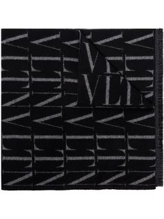 Valentino Garavani шарф с логотипом VLTN